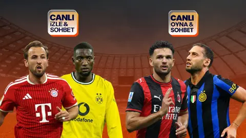 Bayern Münih-Borussia Dortmund ile, Milan-Inter ile karşılaşacak! Maçların heyecanı canlı yayın ve canlı sohbet Misli'de
