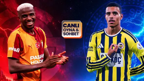 Galatasaray dev derbide Fenerbahçe'yi ağırlıyor! Maçın heyecanı canlı sohbet ile Misli'de