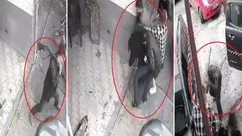 Ateş ettikleri tüfeği üzerlerinde kırdılar: Kayseri'deki dehşet anları kamerada