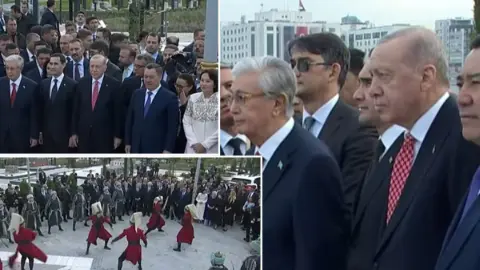 Türk Devletleri Parkı açılıyor | Cumhurbaşkanı Erdoğan ve TDT liderleri Beştepe’deki tören alanında