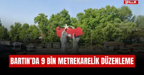 Bartın'da 9 Bin Metrekarelik Düzenleme