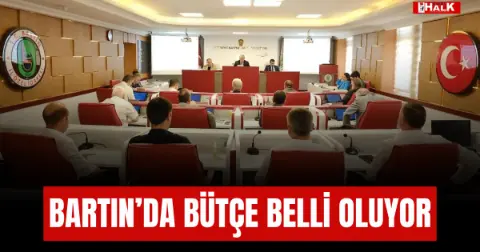 Bartın'da Bütçe Belli Oluyor