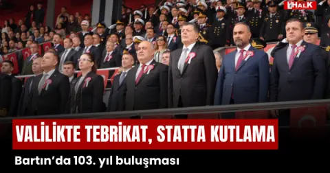 Valilik'te Tebrikat, Statta Kutlama