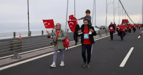 Büyükşehir, Osman Gazi Köprüsünde bir ilki imza attı!