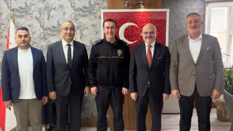 Oğuz Şerifalioğlu Gebze’nin yeni emniyet müdürüne hayırlı olsuna gitti!