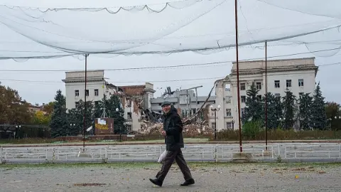 Ukrayna'da tahliye endişesi: Rus işgali altındaki Oleşki'de siviller nereye götürülecek?