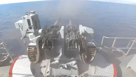 TCG BEYKOZ'a entegre edilen TOLGA, hava ve deniz hedeflerini vurdu