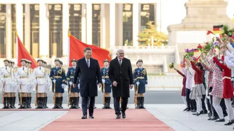 Şi Cinping ve Steinmeier Pekin'de görüştü