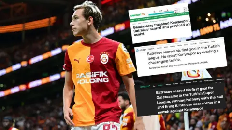Galatasaray'ın yıldızı Rus medyasını salladı! Batrakov fırtınası devam ediyor