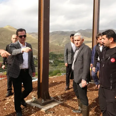 Bitlis’te iki mahalleyi çığdan koruyacak projenin ilk fazı aralık sonunda tamamlanacak