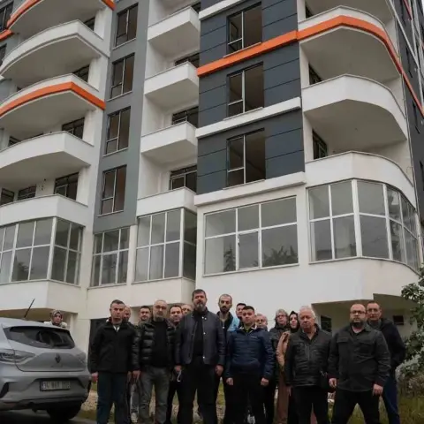 Samsun’da konut projesinde yaklaşık 80 aile dairelerini bekliyor