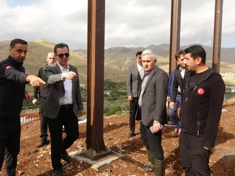 Bitlis’te iki mahalleyi çığdan koruyacak projenin ilk fazı aralık sonunda tamamlanacak