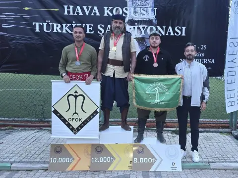Karacabey'deki okçuluk şampiyonasında rekorlar kırıldı, madalyalar sahiplerini buldu