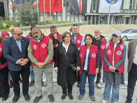 Vatan Partisi’nden Şişli işçilerine ziyaret: ‘Tehdit, baskı, tacizle çalıştırıldık’