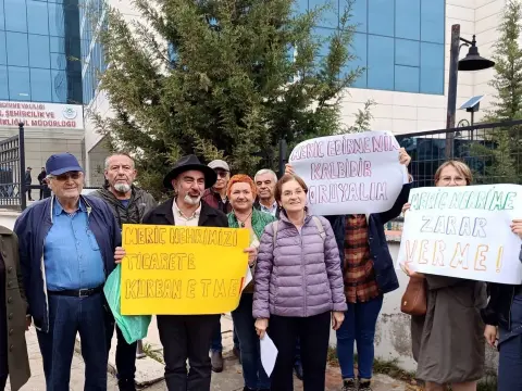 Edirne'de çevreciler Meriç kıyısındaki kapasite artışına itiraz etti