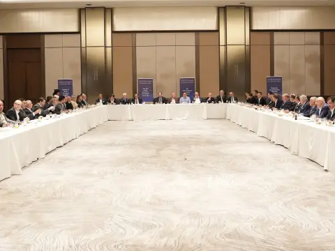 İSO'da seçim öncesi dikkat çeken buluşma: Adnan Dalgakıran’a güçlü destek
