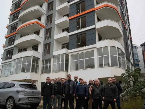 Samsun’da konut projesinde yaklaşık 80 aile dairelerini bekliyor