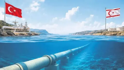 Türkiye'nin, KKTC'ye doğal gaz taşıyacağı hattaki çalışmalar Rum basınında