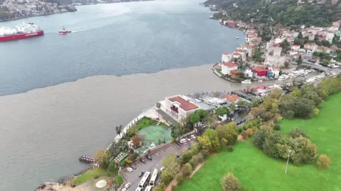 İstanbul'u Sağanak Vurdu, Boğaz Çamurla Kaplandı