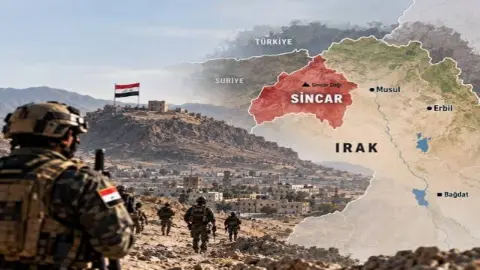 Irak ordusu Sincar'da konuşlandı, YBŞ'nin askeri yapılanması sona eriyor