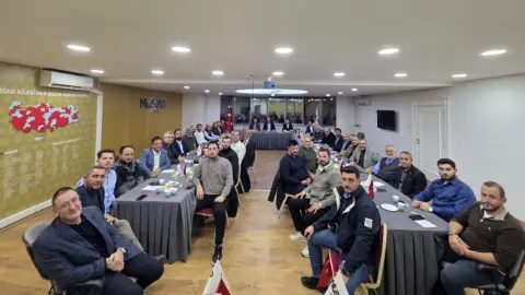 MÜSİAD Gebze seçim süreci öncesi üyeleriyle bir araya geldi