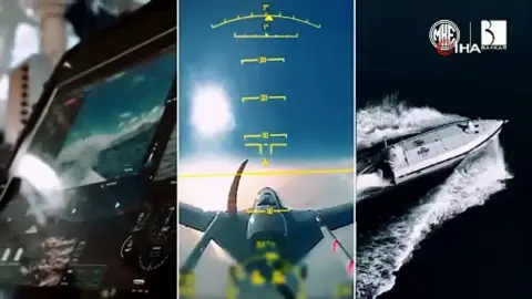 Mavi Vatan'da tarihi anlar: Bayraktar TB2’den kontrol edildi, hedefi böyle imha etti!