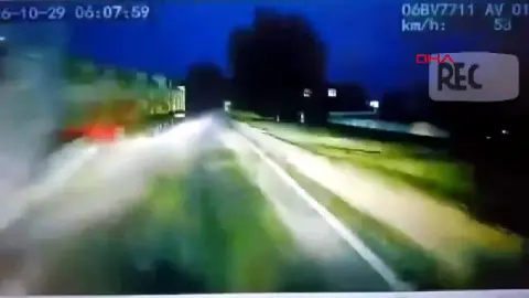 Facia böyle geldi! Şoförün öldüğü yolcu otobüsü kazası kamerada
