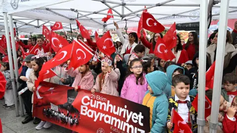 Antalya Muğla Isparta ve Burdur'da 29 Ekim Cumhuriyet Bayramı Coşkusu