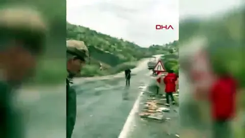 Yolcu otobüsü dehşeti! 1’i Ağır 15 Yaralı