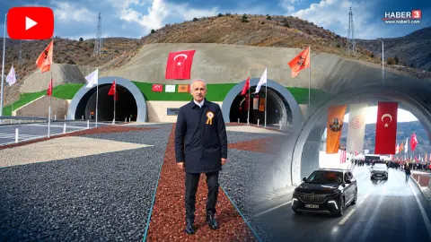 Dallıkavak Tüneli açıldı: Yol 20 dakikadan 5 dakikaya indi