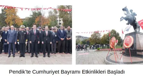 Cumhuriyet Bayramı kutlamaları başladı