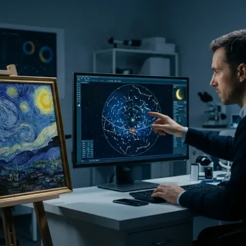Van Gogh’un Yıldızlı Gece tablosunda astronomik iz: Araştırmacılar belirli bir tarihe işaret etti