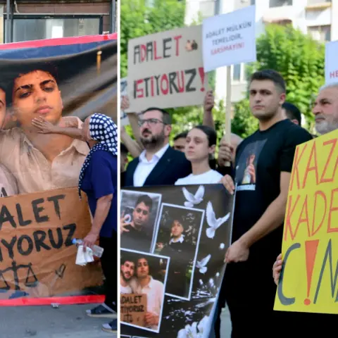 Adana’da kazada evlatlarını kaybeden ailelerden adalet çağrısı: Adalet eksiksiz tecelli etsin'Kaza değil cinayet