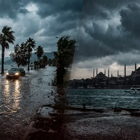 Meteoroloji üç tehlikeyi birden duyurdu: Sağanak, fırtına, hortum riski! İstanbul dahil 11 şehre kritik uyarı
