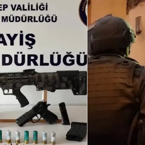 Gaziantep'te şafak operasyonu: Nitelikli yağma suçlamasıyla 8 şüpheli gözaltına alındı