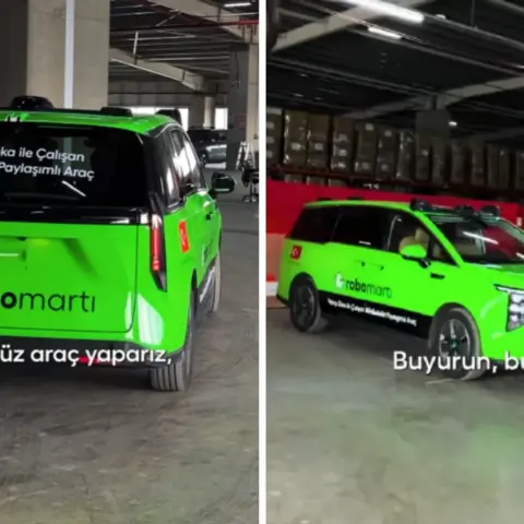 Martı, sürücüsüz otonom aracı Robomartı’yı tanıttı: İşte merak edilen tüm detaylar