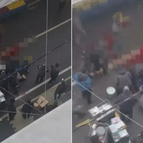 Sancaktepe'de pazarcıların yer kavgası kanlı bitti: Biri çocuk 6 yaralı