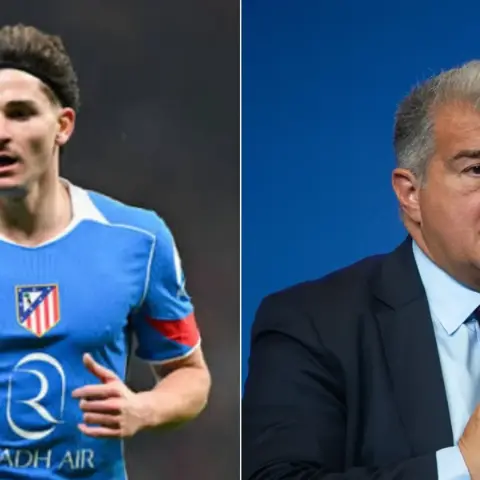 Barcelona'ya Julian Alvarez cezası: Atletico Madrid şikayet etmişti
