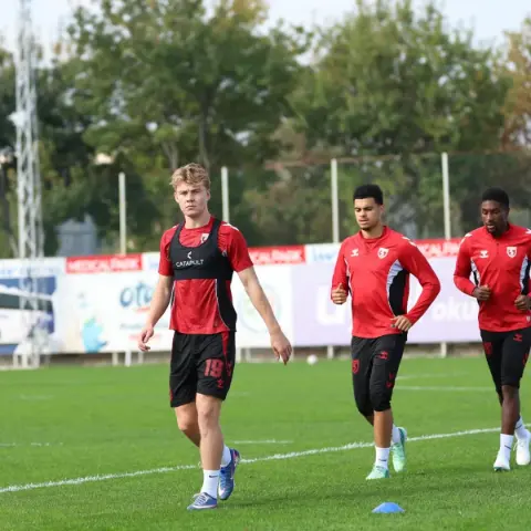 Samsunspor, İstanbul Başakşehir maçı mesaisine devam etti