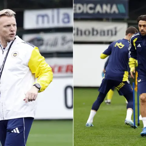 Fenerbahçe Göztepe maçı hazırlıklarını gerçekleştirdi: İsmail Kartal sonrası Dirk Kuyt idmanda