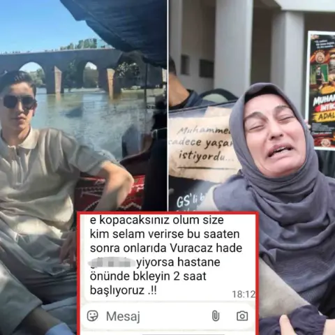 Adana'da dehşetin ötesi! 15 yaşındaki evlatları yaşam mücadelesi verirken çeteden dehşete düşüren mesaj:'İki saate sizi vuracağız