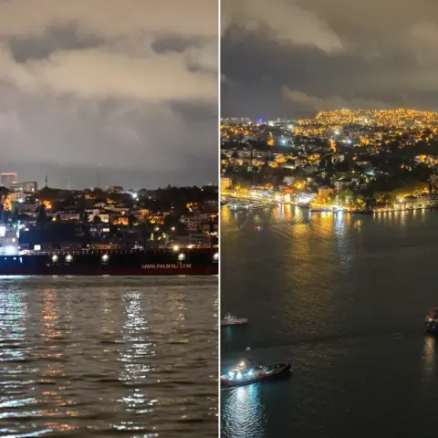 İstanbul Boğazı'nda arıza alarmı! Dev kargo gemisi nedeniyle boğaz trafiği çift yönlü kapatıldı