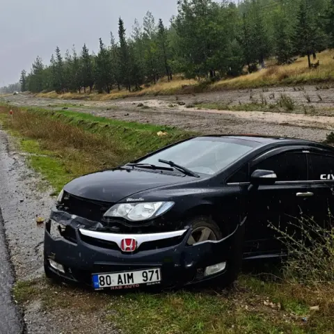 Gaziantep’te otomobil, şarampole devrildi: 5 yaralı