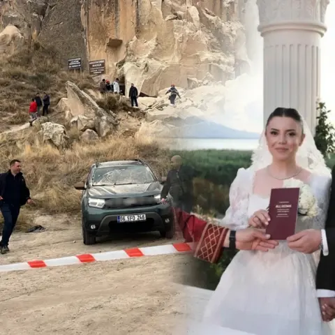 Kapadokya’daki faciada yürek yakan detay! Hayatını kaybeden genç çift 4 ay önce evlenmiş