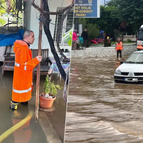 Turuncu kod verilen şehirde sel kabusu: Ev ve iş yerleri su bastı ‘Büyük mağduriyet yaşıyoruz’