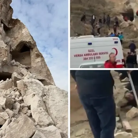 Göreme'de Peribacası Çökmesi: 2 Ölü, 1 Yaralı