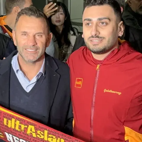 Galatasaray takımı, Konya'ya ulaştı: Taraftardan coşkulu karşılama