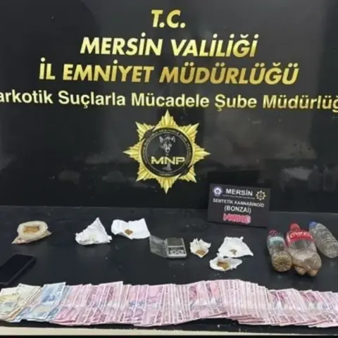 Mersin’de uyuşturucu operasyonu: İki kişi tutuklandı