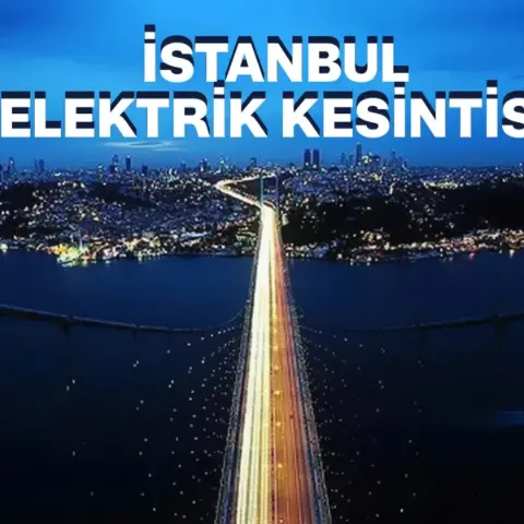 İstanbul'un 15 ilçesinde elektrik kesintisi: 31 Ekim'de sabah başlayacak, akşama kadar sürecek