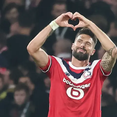 Lille - Lens derbisinde Giroud galibiyeti getirdi